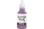 Materialy hobbystyczne - Creativ Company Glitter glue Purple 25ml - 318270