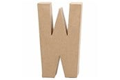 Artykuly Artystyczne & Rzemieslnicze - Creativ Company Letter Papier-mache - W - 26622