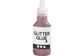 Materialy hobbystyczne - Creativ Company Glitter glue Pink 25ml - 318290