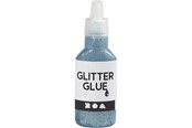 Materiały hobbystyczne - Creativ Company Glitter glue Light blue 25ml - 318260