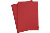 Papier, papier fotograficzny i etykiety - Creativ Company Paper Red A4 80gr 20pcs. - 218013