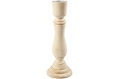 Artykuly Artystyczne & Rzemieslnicze - Creativ Company Candlestick Wood 16.5cm - 57604