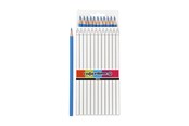 Przybory do pisania i rysowania - Creativ Company Triangular colored pencils - Light blue 12pcs. - 38576