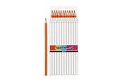 Przybory do pisania i rysowania - Creativ Company Triangular colored pencils - Orange 12pcs. - 38571