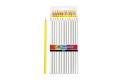 Przybory do pisania i rysowania - Creativ Company Triangular colored pencils - Yellow 12pcs. - 38570