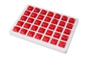 Klawiatura - Keychron Switch set - Gateron Ink V2 Red - 35 pcs - Przełączniki - Czerwony - Z101