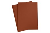 Papier, papier fotograficzny i etykiety - Creativ Company Colored Cardboard Coffee Brown A4 20 Sheets - 21125