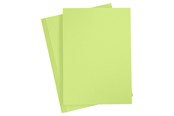 Papier, papier fotograficzny i etykiety - Creativ Company Colored Cardboard Lime Green A4 20 sheets - 21122