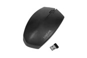 Myszka - LogiLink Ergonomic mouse wireless & Bluetooth 2.4 GHz 1200 dpi - Myszy - Optyczny - Czarny - ID0191