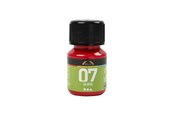 Materialy hobbystyczne - Creativ Company Permanent Glass Paint - Red 30ml - 31388