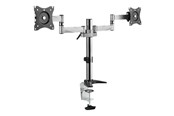 Uchwyt na monitor - LogiLink Dual monitor mount 13–27" aluminum arm length: 342 mm - BP0077