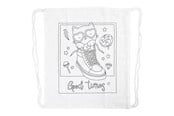 Sport i fitness - Creativ Company Gym Bag with Print - 499909