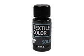 Kreatywne gry - Creativ Company Opaque textile paint - Black 50ml - 34215