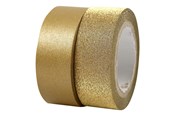 Tasmy i Kleje - Creativ Company Self-adhesive glitter film / masking tape - 25220