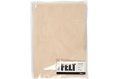 Artykuły Artystyczne & Rzemieślnicze - Creativ Company Hobby Felt Light Beige A4 10 Sheets - 45517