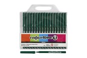 Przybory do pisania i rysowania - Creativ Company Dark green markers 18st. - 373558
