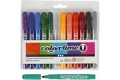 Materialy hobbystyczne - Creativ Company Colortime - Marker 5 mm - 12pcs - 37348