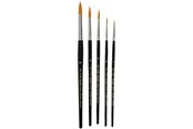 Materialy hobbystyczne - Creativ Company Gold Line - Brushes (No. 1 + 18) - 100265