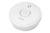 Inteligentny dom - LogiLink Smoke detector with replaceable zinc carbon battery 1 year battery - SC0015