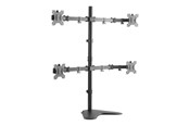 Uchwyt na monitor - LogiLink Quad monitor stand 13–32" steel arm length: each 460 mm - BP0046