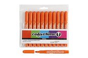 Materialy hobbystyczne - Creativ Company Orange Jumbo markers 12st. - 37338