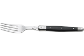 Przybory kuchenne - Jean Dubost Widelec czarny 1,5 mm Laguiole - JL0010184L02002
