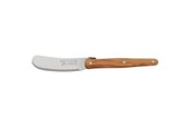 Przybory kuchenne - Jean Dubost Nóż do masła z drewna oliwnego Laguiole z prostym uchwytem 15 cm - JL0013765BV1002