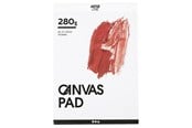 Materialy hobbystyczne - Creativ Company Canvas Block White A4 280gr 10 Sheets - 25753