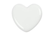 Artykuly Artystyczne & Rzemieslnicze - Creativ Company Glass Heart - White 1st. - 558500