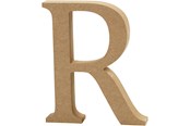 Artykuly Artystyczne & Rzemieslnicze - Creativ Company Letter R MDF 13cm 1pc. - 56327