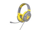 Sluchawki, zestaw sluchawkowy - OTL Pokémon Pikachu Grey / Yellow Pro G1 - PK0862