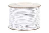 Materialy hobbystyczne - Creativ Company Elastic Thickness 1mm White 25m - 41030