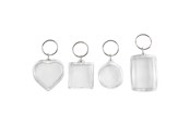 Artykuly Artystyczne & Rzemieslnicze - Creativ Company Keychain Shapes 4pcs. - 512730