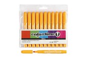 Materialy hobbystyczne - Creativ Company Warm yellow Jumbo pens 12pcs. - 37350