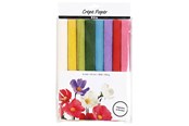 Artykuly Artystyczne & Rzemieslnicze - Creativ Company Crepe Paper Standard Colors 8 Sheets - 209003