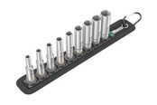 Narzędzia - Wera Belt A Deep 1 socket set 1/4" drive 9 pieces - 05004525001
