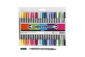 Materialy hobbystyczne - Creativ Company Double-sided pens - Extra colors 20pcs. - 37992