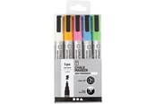 Przybory do pisania i rysowania - Creativ Company Chalk Markers Color 5pcs. - 37385