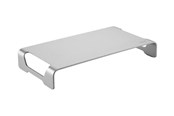 Uchwyty ścienne, uchwyty AV i meble AV - LogiLink Tabletop monitor riser aluminum 400 mm long - Max 20 kg - recommended for - BP0033