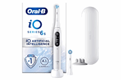 Szczoteczka elektryczna do zebów - Oral-B Elektryczna szczoteczka do zębów iO6S White - 4210201427407