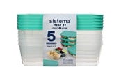 Akcesoria kuchenne - Sistema Meal Prep 5Pack1.9L - 59175