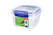 Akcesoria kuchenne - Sistema Square Klip It Plus 2Pak 1,15L - 881652