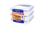 Akcesoria kuchenne - Sistema Square Klip It Plus 3Pack 520ml - 881643
