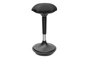 Fotel gamingowy - LogiLink Height adjustable wobble stool for sit-stand desk Taboret biurowy - Guma ABS - Do 120 kg - EO0011