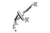 Uchwyt na monitor - LogiLink Dual monitor mount 13–32" aluminum gas spring - BP0043