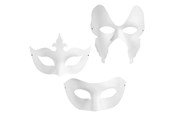 Artykuly Artystyczne & Rzemieslnicze - Creativ Company Masks White 12 pcs. - 26356