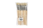 Materialy hobbystyczne - Creativ Company Wooden brushes - Nr. 14 Short handle 12st. - 10614