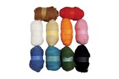 Przedza i akcesoria - Creativ Company Carded wool 10x25gr - 45196