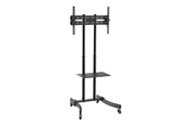Uchwyty ścienne, uchwyty AV i meble AV - LogiLink TV/monitor cart 37–70" height adjustable 40 kg max. - Max 40 kg - recommended for 70" - BP0026