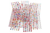 Artykuly Artystyczne & Rzemieslnicze - Creativ Company Rhinestone Designs 2-10mm 12 Sheets - 28402